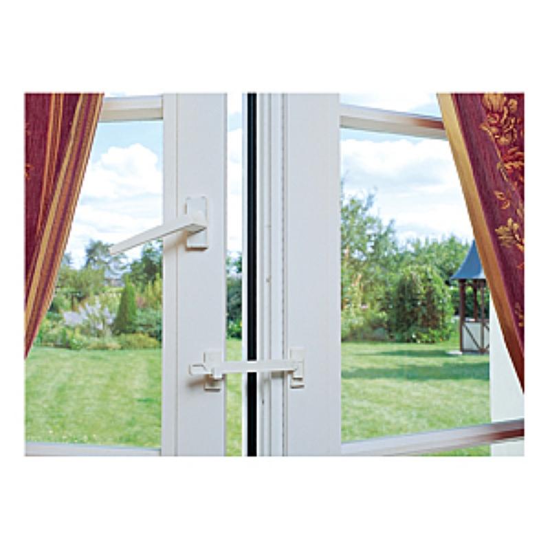 Entrebâilleur de fenêtre 1 ou 2 vantaux stickair SOCONA G1 PVC Blanc