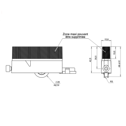 Kit renovation simple galet réglable ds 4898 leg551097