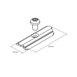 Ecrou de fixation pour tube deprat de 53 D139