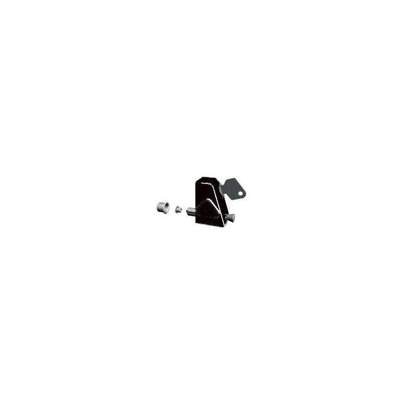 Bloqueur à clé  pour coulissant,baie vitrée - Noir EHA85052